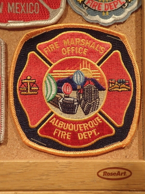 Albuquerque Fire Department Fire Marshals Office Patch (New Mexico)
Thanks to Jeremiah Herderich for this picture.
Keywords: dept. Arson