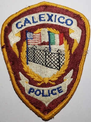 Calexico Police Department (California)
Thanks to Chulsey
Keywords: Calexico Police Department (California)