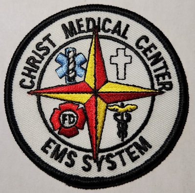 Christ Medical Center EMS System (Illinois)
Thanks to Chulsey
Keywords: Christ Medical Center EMS System (Illinois)