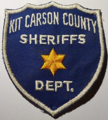 Kit Carson County Sheriff (Colorado)
Thanks to Chulsey
Keywords: Kit Carson County Sheriff (Colorado)