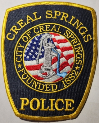 Creal Springs Police Department (Illinois)
Thanks to Chulsey
Keywords: Creal Springs Police Department (Illinois)