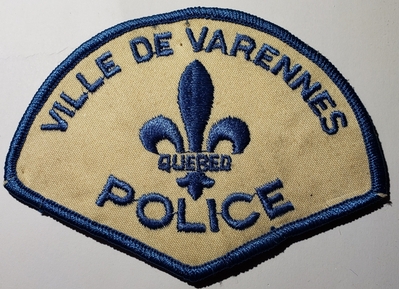 Varennes Police (Quebec, Canada)
Thanks to Chulsey
Keywords: Varennes Police (Quebec, Canada)