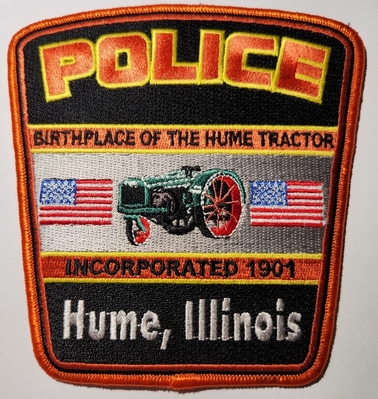 Hume Police Department (Illinois)
Thanks to Chulsey
Keywords: Hume Police Department (Illinois)