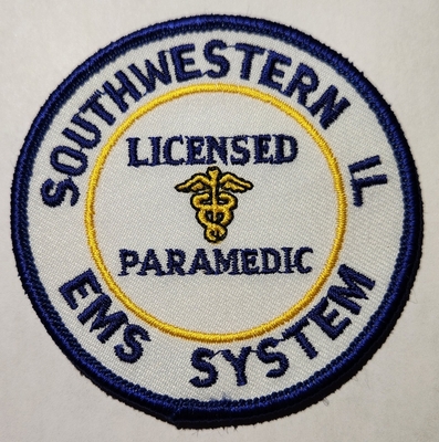 Southwestern Illinois EMS System IDPH Region 4  Licensed Paramedic
Thanks to Chulsey
Keywords: Southwestern Illinois EMS System IDPH Region 4 Licensed Paramedic