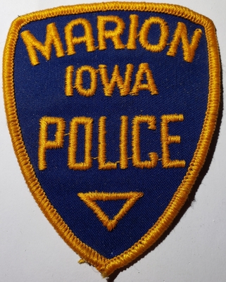 Marion Police Department (Iowa)
Thanks to Chulsey
Keywords: Marion Police Department (Iowa)