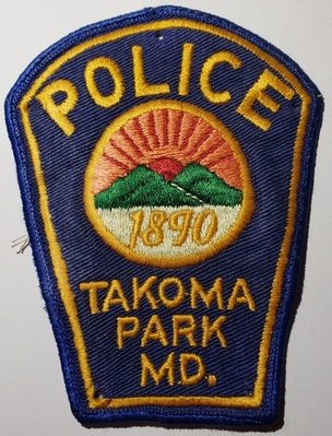 Takoma Park Police Department (Maryland)
Thanks to Chulsey
Keywords: Takoma Park Police Department (Maryland)
