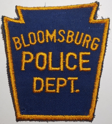 Bloomsburg Police Department (Pennsylvania)
Uploaded by Chulsey
