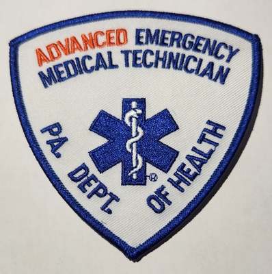Pennsylvania State Advanced Emergency Medical Technician (Pennsylvania)
Thanks to Chulsey
Keywords: Pennsylvania State Advanced Emergency Medical Technician (Pennsylvania)