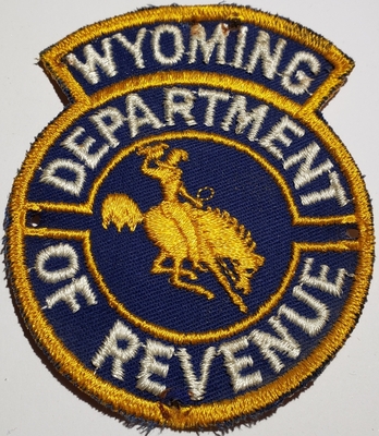 Wyoming Department of Revenue (Wyoming)
Thanks to Chulsey
Keywords: Wyoming Department of Revenue (Wyoming)
