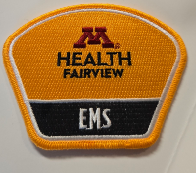 University of Minnesota Fairview Health EMS Patch (Minnesota)
Uploaded by tylerspanier
Keywords: College uofm