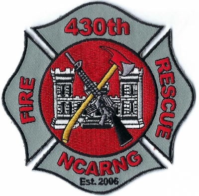 430th NCARNG Fire Rescue (NC)
MILITARY - North Carolina Army Reserve National Guard.
