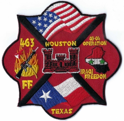 463rd Engineer Detachment Fire Department (TX)
MILITARY - Army Reserve.
