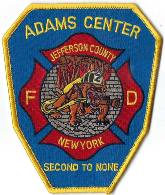 Adams Center Fire Department (NY)
Population <2,000.
