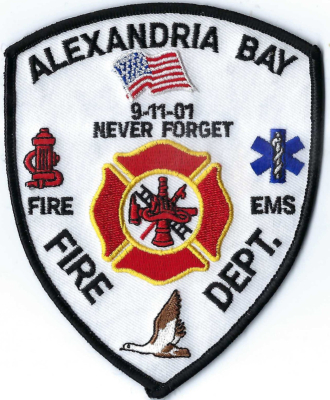 Alexandria Bay Fire Department (NY)
DEFUNCT - The town of Alexandria and the village of Alexandria Bay, NY, formed the Alexandria Bay Joint Fire District in September 2024.
