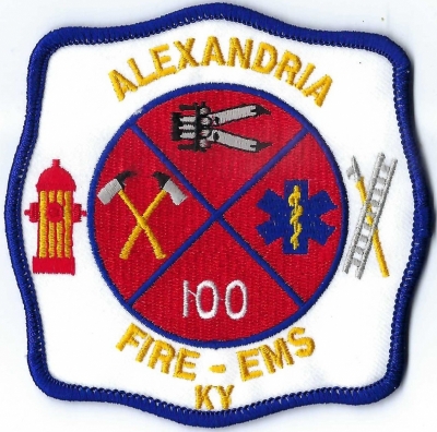 Alexandria Fire Department (KY)
Station 100.
