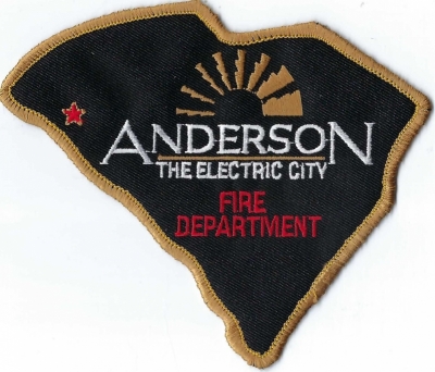 Anderson Fire Department (SC)
In 1895, Anderson became one of the first cities in the Southeastern United States to have electricity.
