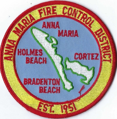Anna Maria Fire Control District (FL)
DEFUNCT - Merged w/West Manatee Fire Rescue District in 2000.

