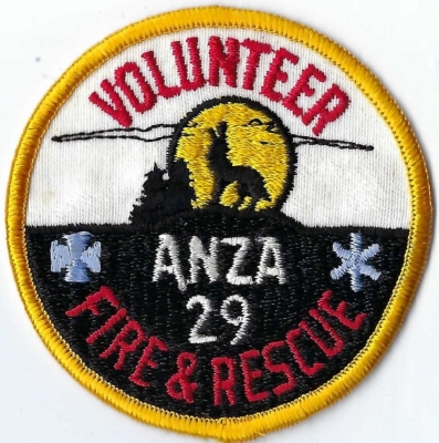 Riverside County Station #29 - Anza (CA)
DEFUNCT - Anza Fire & Rescue
