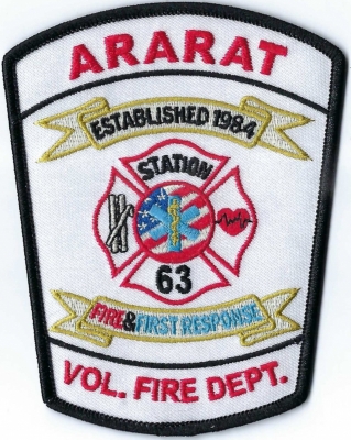 Ararat Volunteer Fire Department (NC)
Population < 2,000.  Station 63.

