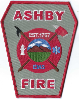 Ashby Fire Department (MA)
The mountains on the patch are Mount Watatic.  Mount Watatic is a 1,832-foot monadnock and a prominent landmark in the area, with 231 acres of the mountain located within the town of Ashby.
