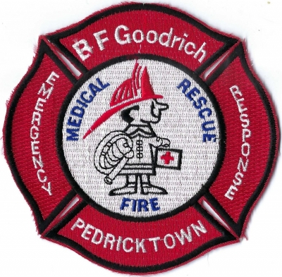 BF Goodrich Emergency Response (NJ)
DEFUNCT - BF Goodrich's tire manufacturing business, including the plant in Pedricktown, NJ, was sold to Michelin in 1988. 
