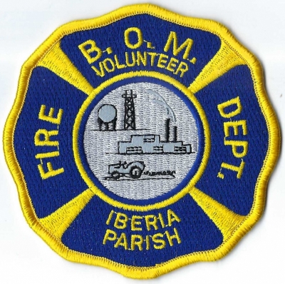 B.O.M. Volunteer Fire Department (LA)
The B.O.M. Fire Department is made up of 3 towns; Belar-Oliver-Morbihan.

