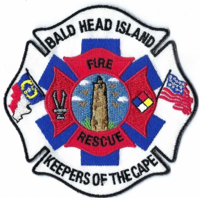 Bald Head Island Fire Rescue (NC)
Bald Head Lighthouse, known as Old Baldy, is the oldest lighthouse still standing in North Carolina.  Population < 500.
