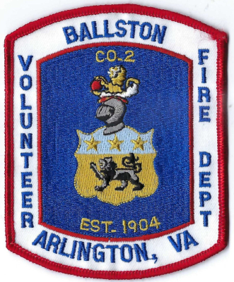 Ballston Volunteer Fire Department (VA)
DEFUNCT - The Ballston Volunteer Fire Department merged with Arlington County decades ago to become a part of the fully integrated Arlington County Fire Department  Unknown year.
