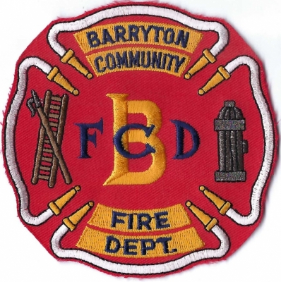 Barryton Community Fire Department (MI)
Population < 500.
