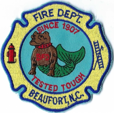 Beaufort Fire Department (NC)
DEFUNCT - Merged w/City of Beaufort-Town of Port Royal Fire Department in 1991.
