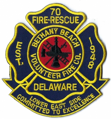 Bethany Beach Volunteer Fire Company (DE)
Population < 2,000.  Station 70.
