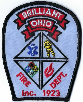 Brilliant Fire Department (OH)
Population <2,000.

