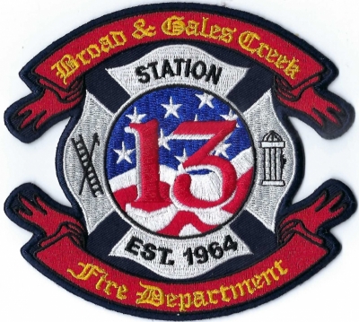 Broad & Gales Creek Fire Department (NC)
