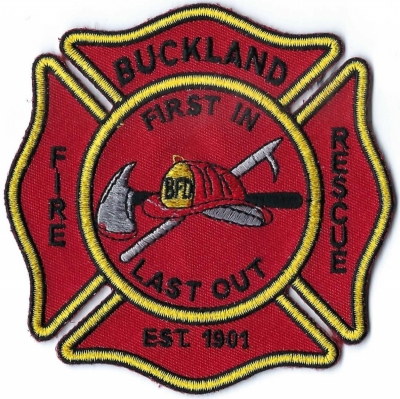 Buckland Fire Department (OH)
Population <500.
