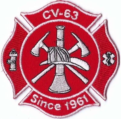 CV-63 Fire Department (CA)
DEFUNCT - USS Kitty Hawk Aircraft Carrier.  Decommissioned 2022.
