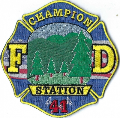 Champion Fire Department (NC)
Station 41.
