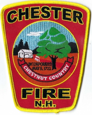 Chester Fire Department (NH)
Chester, NH, is called "Chestnut Country" because the area was historically covered in large chestnut trees when settlers first arrived in the early 1700's.
