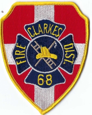 Clarkes Fire District #68 (OR)
DEFUNCT - Clarkes Fire District #68 merged w/ Clackamas County Fire District #1 in 1990.
