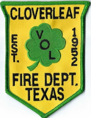 Cloverleaf Volunteer Fire Department (TX)
DEFUNCT - Merged w/Harris County Emergency Services District 12 in 2001.
