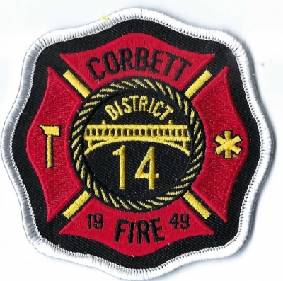 Corbett Fire District #14 (OR)
The Bridge of the Gods was the very first bridge constructed across the Columbia River.  It was built in 1926.
