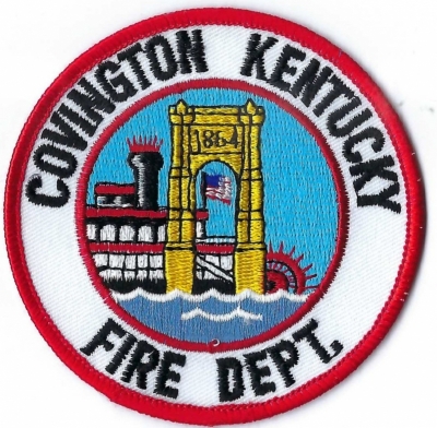 Covington Fire Department (KY)
The Covington Kentucky stern wheeler 1864" is a Civil War-era steamboat named USS Covington, a converted ferry/gunboat built in 1862, used by the Union on the Red River, and burned by U.S. troops in May 1864 to prevent Confederate capture.
