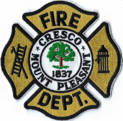 Cresco-Mount Pleasant Fire Department (SC)
The Town seal is an oak tree with the term. Cresco; Latin for “we grow”.
