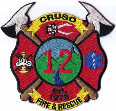 Cruso Fire & Rescue (NC)
Station 12.
