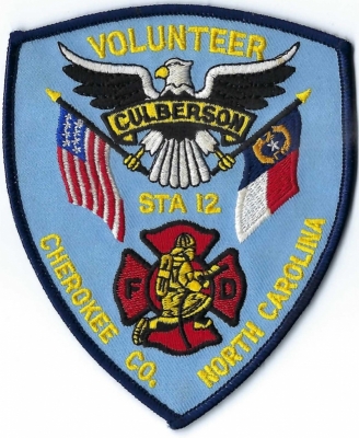 Culberson Volunteer Fire Department (NC)
Station 12.
