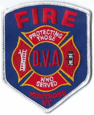 Montrose DVA Fire Department (NY)
Montrose officially opened in May, 1950, when the first patients were transferred from Halloran Army Hospital in New York City.
