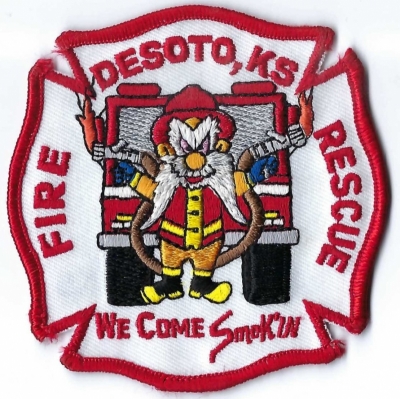 Desoto Fire Rescue (KS)
DEFUNCT - The Desoto Fire Rescue merged with Northwest Consolidated Fire Department in 2021.

