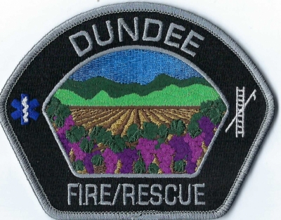 Dundee Fire Department (OR)
Dundee and the Dundee Hills are known as the epicenter of Oregon Pinot Noir (Wine).  See patch.
