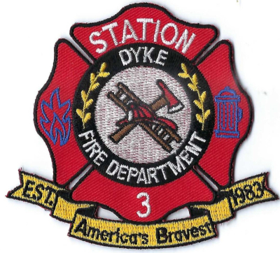 Dyke Fire Department (VA)
Population <2,000.  //  Station 3.
