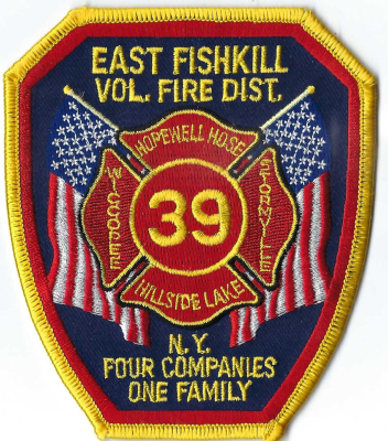 East Fishkill Volunteer Fire District (NY)
The East Fishkill Fire District  is comprised of four fire companies: Station. 1: Hopewell Hose Fire Company #1,  Station. 2: Stormville Fire Company, Station. 3: Hillside Lake Fire Company & Station. 4: Wiccopee Fire Company.
