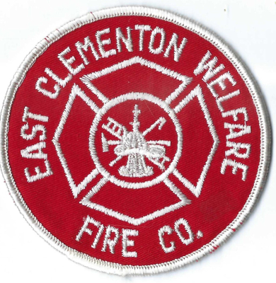 East Clementon Welfare Fire Company (NJ)
DEFUNCT - East Clementon Welfare Fire Company initially organized as the East Clementon Welfare Association in 1921, & later reorganized as the East Clementon FC, and merged again in 1990 to form Clementon Fire-Rescue. 
